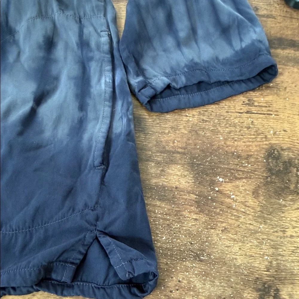 J. Jill Navy Tie-Dye Blouse - Picture 3 of 8